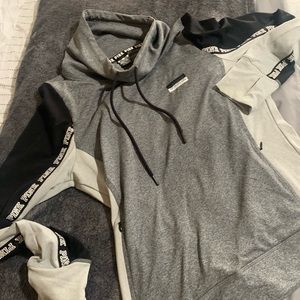 Victoria secret pink size L cowl neck pullover